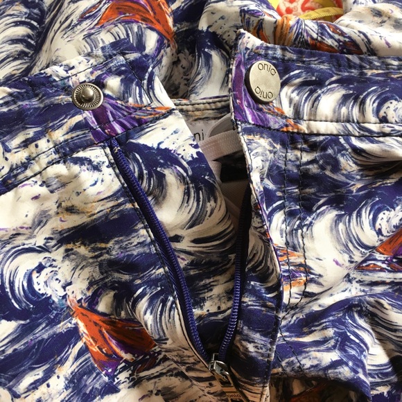 Size 38 ONIA Mens Calder Mediterranean Sails Swim Short - Picture 9 of 13